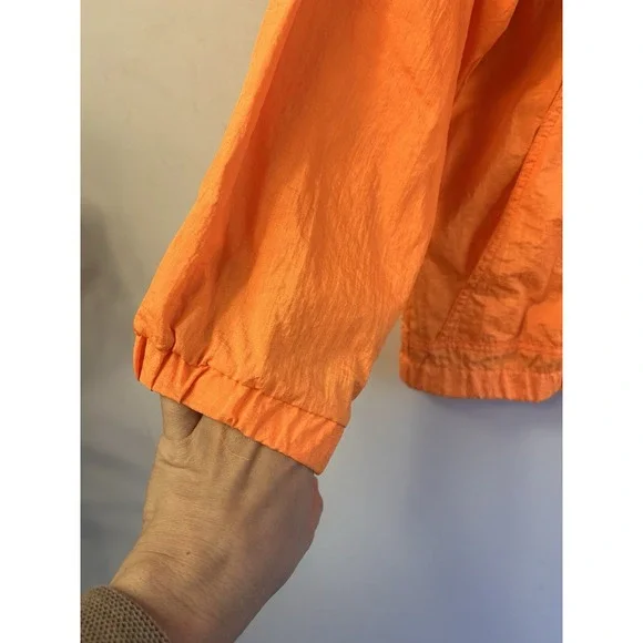 Helly Hansen‎ HH Workwear Orange Hi Vis Rain Jacket Hooded XS - Picture 4 of 9